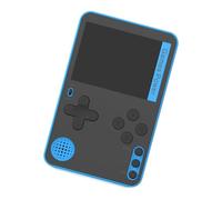 Piceioep Sistemas de juegos portátiles con pantalla de 2.4 pulgadas, consola de video delgada para máquina de juegos, consola de videojuegos integrada con 500 juegos ABS