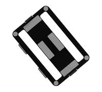 Piceioep Soporte para computadora portátil, Brazo mecánico para múltiples ángulos de visión, Acero Carbono de 2mm para computadoras portátiles de 13 a 17 Pulgadas, Soporte ergonómico
