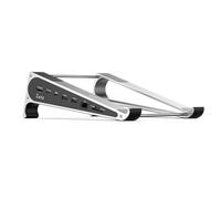 Piceioep Soporte Plegable para Ordenador portátil Que Ahorra Espacio Conectividad USB C Ranuras para Tarjetas HDTV para Uso doméstico o de Viaje Centros de Soporte de Aluminio para Ordenador portátil