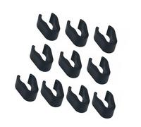 Piceioep Soportes para Cables de conexión de Sonido, Abrazadera, Paquete de 10 Uds, Clip para Cables para Tubos Redondos de 15mm, 20mm y 25mm, Abrazadera organizadora de Cables de expansión