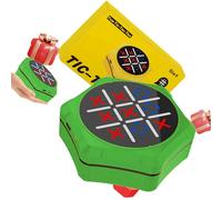 Piceioep Tablero de Juegos para niños fácil de Aprender 5 en 1, Que Incluye Damas de Dedos para Juegos Divertidos de Desarrollo cognitivo