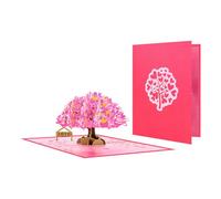 Piceioep Tarjeta de invitación emergente para evento de cumpleaños, tarjeta de felicitación hecha a mano con forma de corazón y nube con sobre, suministros para fiesta, Día de Valentín
