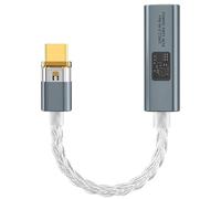 Piceioep Tarjeta de Sonido Externa Tipo C Avanzada con tecnología de Doble Chip Que Ofrece de Estudio para música y transmisión Adaptador auditivo Tipo C