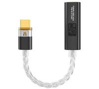 Piceioep Tarjeta de Sonido Externa Tipo C Avanzada con tecnología de Doble Chip Que Ofrece de Estudio para música y transmisión Adaptador auditivo Tipo C