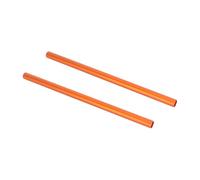 Piceioep Varilla guía de cámara de Tubo de Resistencia, 1 par, 15mm, con Extremos roscados, 30cm, para fijación Segura a Plataformas de Hombro, Varilla de Estudio