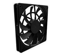 Piceioep Ventilador silencioso de Velocidad MF12015 con tecnología de reducción de Ruido 2500RPM para Operaciones silenciosas entornos de Oficina en casa Ventilador con Caja