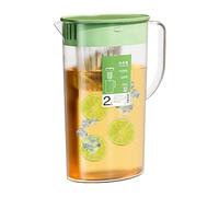 Pichet avec Couvercle et Infuseur Pour Réfrigérateur, jarra de 2 litros con agua con Poignée Pour eau Jus de Fruits et Autres Liquides