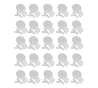 Picinador de Pollo Pigeons Berretero Bebedor Automático Beber tazón Taza de Aves de Corral para Pollos Palomas codorniz de pájaros s PP plástico 375 g 25 Sets