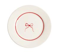 Pick a Poppy Bow plato de ensalada Rosa oscuro. 22 cm