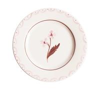 Pick a Poppy Cottage Flower plato de ensalada rosa claro. 22 cm