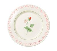 Pick a Poppy Cottage flower Wild Strawberry plato de ensalada Red. 22 cm