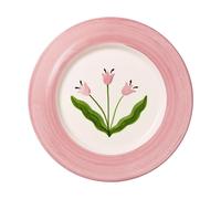 Pick a Poppy Madelen Möllard Tulip plato de ensalada Pink. 22 cm