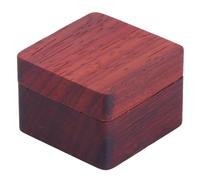 Pick de guitarra portátil Caja de almacenamiento cuadrada de madera para púas de guitarra ligera, fácil de llevar