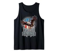 Pick Em Up Eagle Free Bird Stars Stripes Rock Camiseta sin Mangas