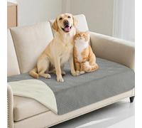 PICK FOR LIFE Manta impermeable para perros, 97 x 190 cm, colcha impermeable para sofá, cama y coche | manta antideslizante lavable para perros grandes y pequeños