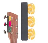 Pick Holder for Guitar - Adhesivo Plectrum Storage Case, Compact Guitar Pick Organizer | Secure Box for Acoustic, Electric Guitars, Bass, Ukulele, Music Gift, Easy Access Playing Accessory