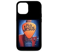 Pick Jesus Guitarra Músico Carcasa para iPhone 12/12 Pro