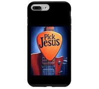 Pick Jesus Guitarra Músico Carcasa para iPhone 7 Plus/8 Plus