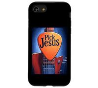 Pick Jesus Guitarra Músico Carcasa para iPhone SE (2020) / 7 / 8