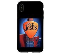 Pick Jesus Guitarra Músico Carcasa para iPhone XS Max