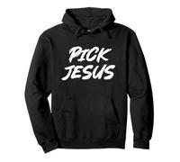 Pick Jesus Sudadera con Capucha