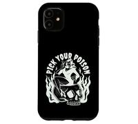 Pick Your Poison Pin Up Devil Woman - Flash de Tatuaje Tradicional Carcasa para iPhone 11