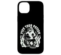 Pick Your Poison Pin Up Devil Woman - Flash de Tatuaje Tradicional Carcasa para iPhone 14 Plus