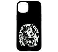 Pick Your Poison Pin Up Devil Woman - Flash de Tatuaje Tradicional Carcasa para iPhone 15 Plus