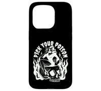 Pick Your Poison Pin Up Devil Woman - Flash de Tatuaje Tradicional Carcasa para iPhone 15 Pro