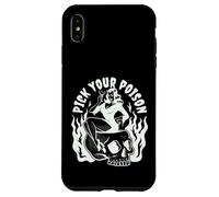 Pick Your Poison Pin Up Devil Woman - Flash de Tatuaje Tradicional Carcasa para iPhone XS MAX