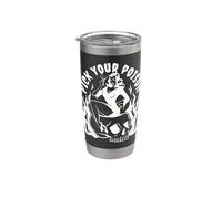 Pick Your Poison Pin Up Devil Woman - Flash de tatuaje tradicional Vaso térmico de acero inoxidable de doble pared