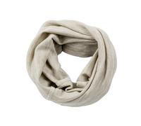 PICKAPOOH Pañuelo multifunción Strunzel de lana virgen orgánica/seda para niños y adultos en mezcla natural, Púrpura Frambuesa Gris, 2 (50 cm - 54 cm)