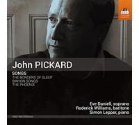 Pickard John - Pickard, John : Mélodies pour Voix et Piano