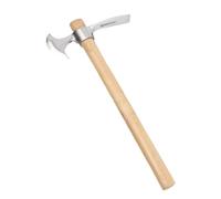 Pickaxe - pequeña multifuncional de doble cabeza de acero inoxidable - Pico pequeño, para jardinería, silvicultura, agricultura, prospección, camping, extracción de hielo, tierra, raíces