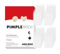 Pickel Patches - 400 Stück Hydrokolloid Pads | Pickelsticker Zur Unreinheitenpflege, Unsichtbare Akne Pflaster Für Gesicht Hautpflege Gegen Mitesser Und Pickelmahlzeit Frauen Männer 26g Packung