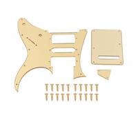 Pickguard de guitarra eléctrico HSH Gold Coil Double Guitar Scratch Plate para Ibanez RG250 Style 7 V
