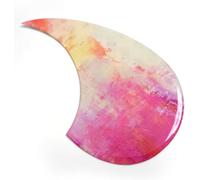 Pickguard para guitarra acústica, autoadhesivo, antiarañazos, para Gibson, Taylor, Martin, guitarra acústica (rosa)