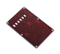 Pickguard, Pickguard Tremolo Cavity Plate Back Plate Back Cover para la Guitarra Eléctrica de Estilo Moderno (Rojo oscuro)