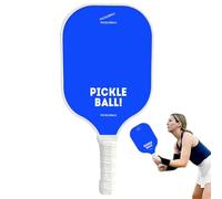 Pickle Ball Paddle Paddle Single,Pickle Ball Paddles para Principiantes - Fibra de Vidrio Pickle Ball - Diseño de Panal de - Fibra de Vidrio Pala de Paddle Ball, Ligera, para Uso en Interiores