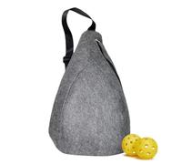 Pickle Ball Sling Bag - Pickle Ball Racket Bag | 36L Shoulder Pouch For Tennis, Pickle Ball Shoulder Bag With Zipper Women, Men, Teens, Adults