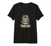 Pickle Girl es Demasiado Sensible para Este Mundo Kawaii Camiseta Premium