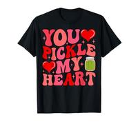 Pickle Heart Cute Kawaii Dill Love Valentine Vibes Camiseta