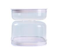 Pickle Jar Genérico - Pickle Container With Juice Separator | 5,24 x 5,24 pulgadas Fermentation Separator Holder | For Salad Candy Oats Kitchen Sugar Cookie Pantry Meal Prep Yogurt Butter Jam