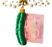 Pickle Keychain - Funny Wallet and Bag Charm for Backpack, Handbag, Car, Travel, School, Party, Holiday, or Daily Use with Christmas Ornament Design Adults, Men, Women