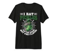 Pickle Lover Pepino Gimnasio Encurtidos Vegetales Fitness Vegano Camiseta Premium