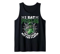 Pickle Lover Pepino Gimnasio Encurtidos Vegetales Fitness Vegano Camiseta sin Mangas