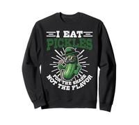 Pickle Lover Pepino Gimnasio Encurtidos Vegetales Fitness Vegano Sudadera