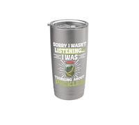 Pickle Lover Pepino Vegetal Pickles Vegano Vaso térmico de acero inoxidable de doble pared