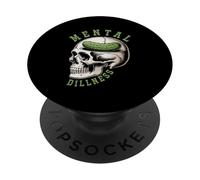 Pickle Lover Pickle Skull Pickle Queen Mental Una Locura PopSockets PopGrip Adhesivo