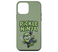 Pickle Ninja Cute Dill Pickle Cita Divertido Decido De Pepinillo Carcasa para iPhone 12 Mini